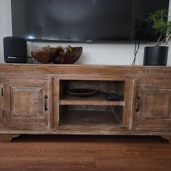 Mango Wood Cabinet TV