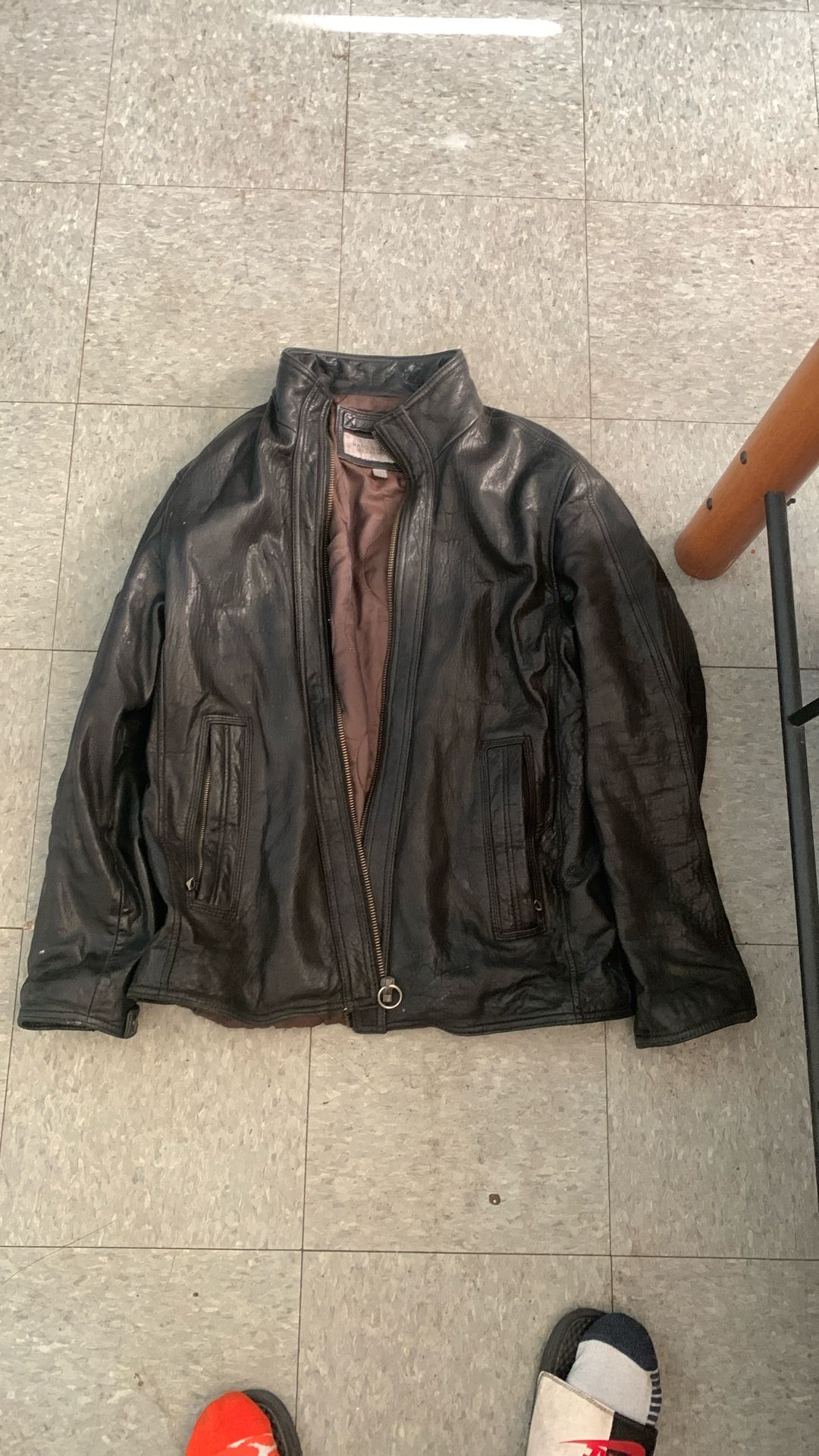Men’s Black Leather Jacket