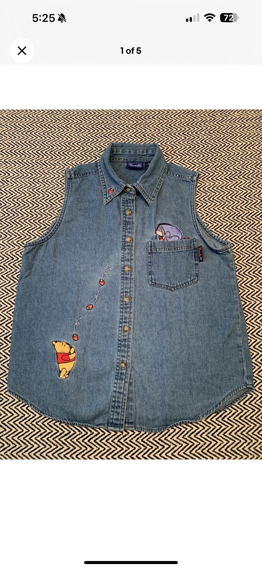 Vintage Disney Weenie The Pooh & Eeyore