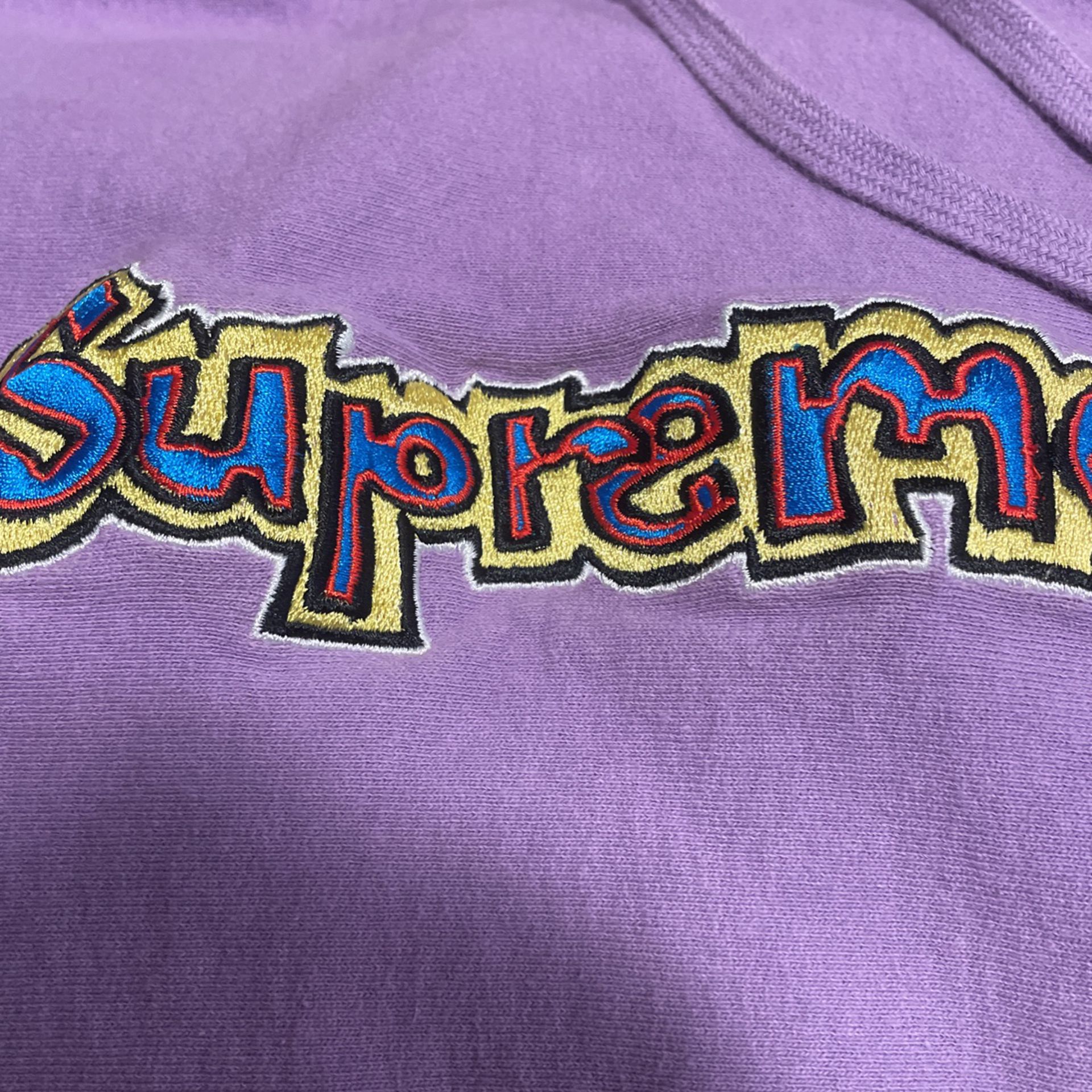 Supreme Gonz Logo Hooded Sweatshirt Hoodie - Violet for Sale in Los  Angeles, CA - OfferUp