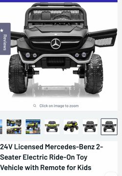 Mercedes Benz unimog for kids