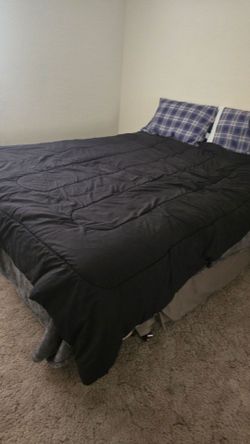 Queen sized bed
