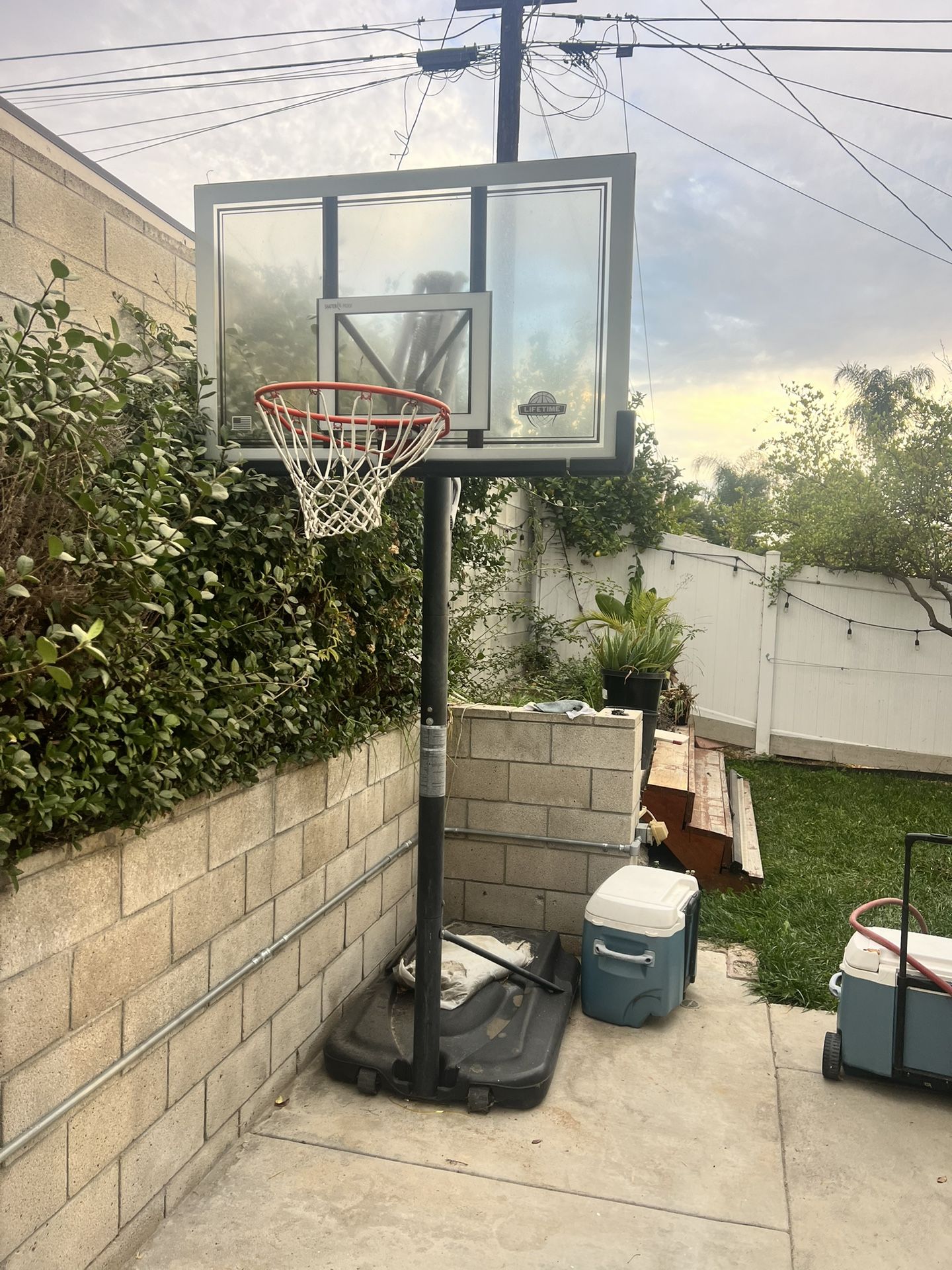 Life Time Basketball Hoop 
