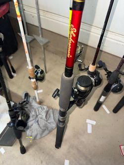 8ft Shakespeare with daiwa reel