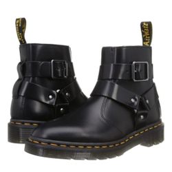 DR MARTENS JAIMES LEATHER HARNESS CHELSEA BOOTS Mens 6, Womens 7