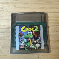   Vintage Nintendo CROC 2 for GameBoy Color GBC