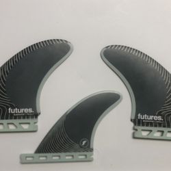 Futures fins Blackstix Twin + 1 surfboard fins