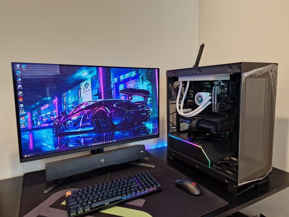 The Brand New Powerful Gaming PC RTX 5070Ti/32GB/Ryzen 7 7700x/1TB