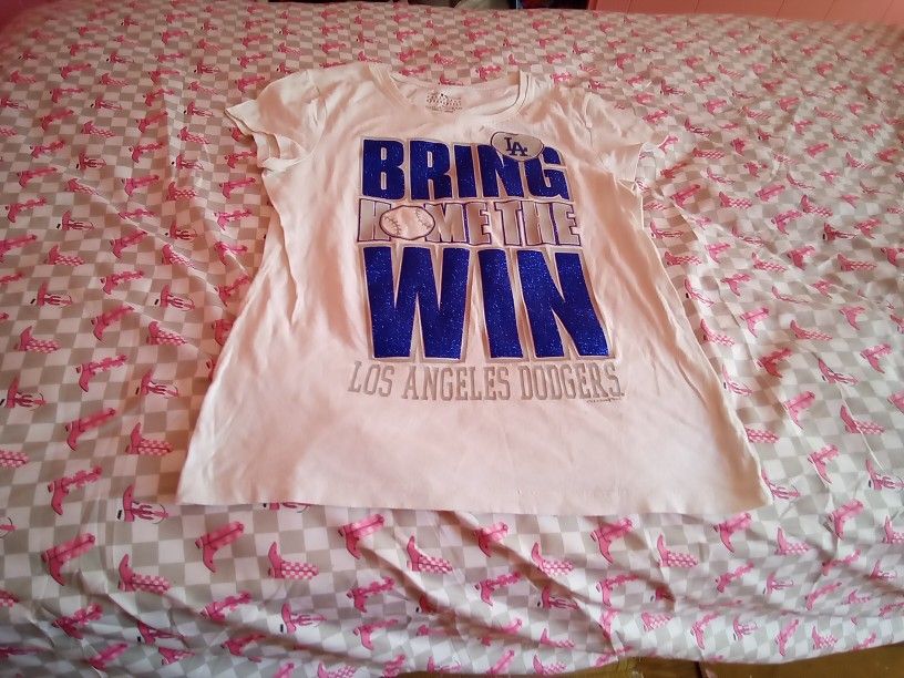 Genuine Merchandise Dodgers Women Blouse Size Large 