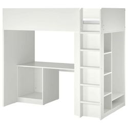 IKEA Loft Bed/Wardrobe/Open Shelf Unit