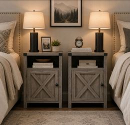 BRAND NEW Nightstands (set of 2)