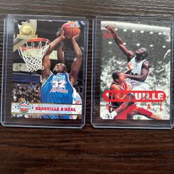 Shaquille O’Neal cards and other ones