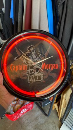 Captain Morgan clock