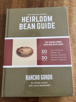 Rancho Gordo Heirloom Bean Guide Book New