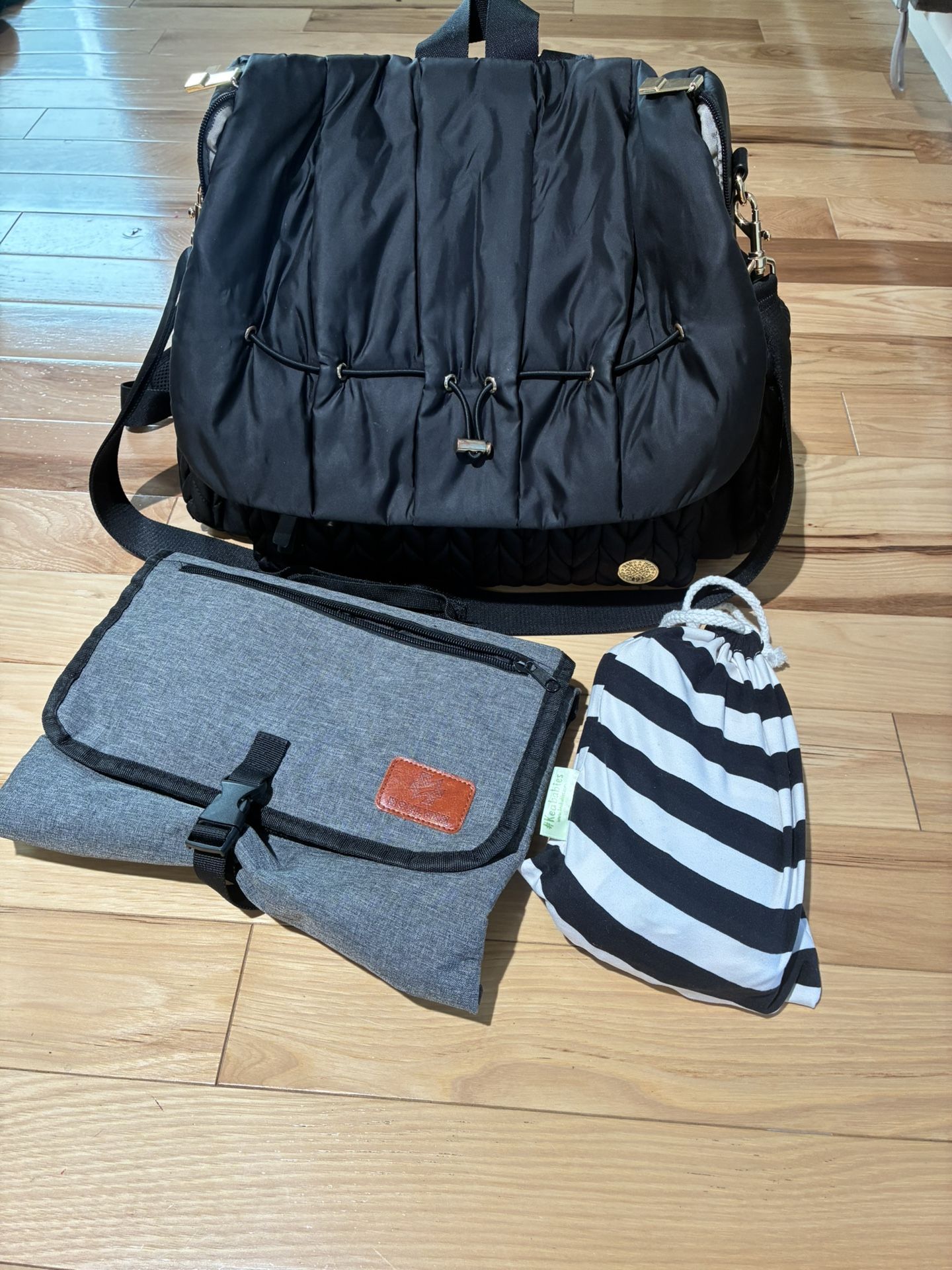 HAPP Brand Diaper Bag, Changing Bag, Nursing Cover 