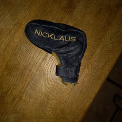 Nicklaus Leather Blade Putter Headcover
