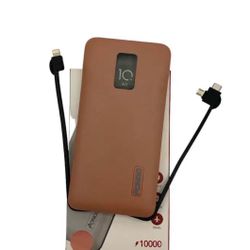 Pongo Powerbank With Built in Cables & Digital Display 