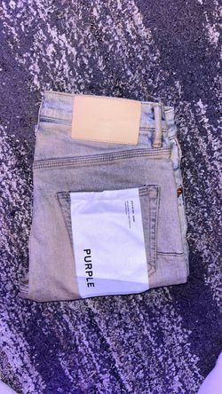 Purple jeans