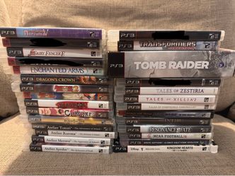 Sony PlayStation 3 Video Games (Prices in the Description)