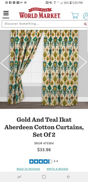 World Market Curtains For Sale In Casselberry Fl Offerup