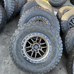 Vendo Rines Nuevos 17x9 De Ancho De 6-139.7 Con Llantas 285/70/R17 Bfgoodrich Instacion Y Balance Las 4 Llantas β
π₯π₯