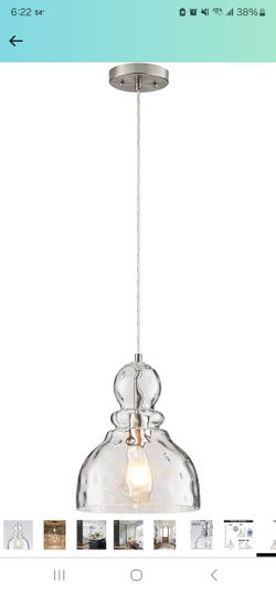 Glass Pendant Light