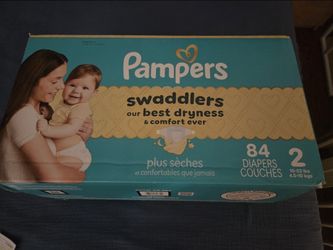 Free 84 Pack Pampers Size 2