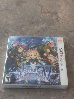 Etrian Odyssey V: Beyond The Myth Launch Edition 3DS New In Box