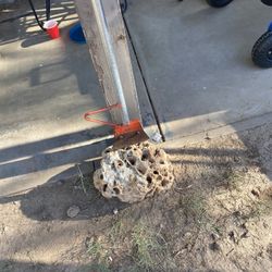 Tile Scraper. Home Made With Steel. Awesome Welds 