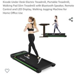 Under Desk Electric Treadmill with Bluetooth Speaker