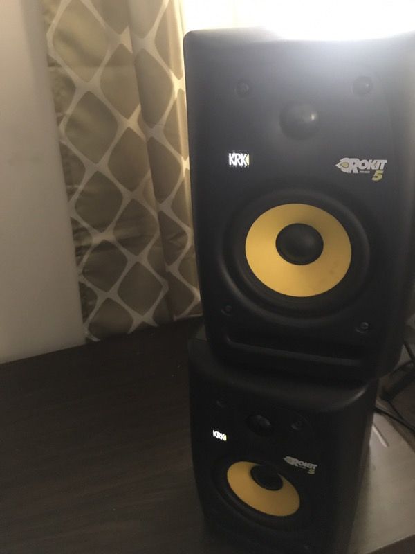 KRK ROKIT 5's & Mogami Gold XLR Cables