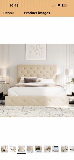 Queen bed