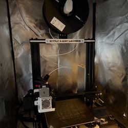 Ender 3 Pro 3D Printer – Upgraded + Enclosure + Spare Parts & New Filament