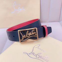 Christian Louboutin Men’s Belt With Box 2026 New