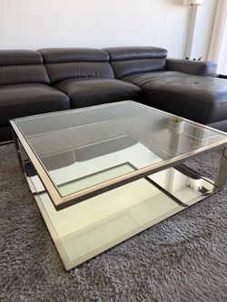 Glass Living Room Coffee Table