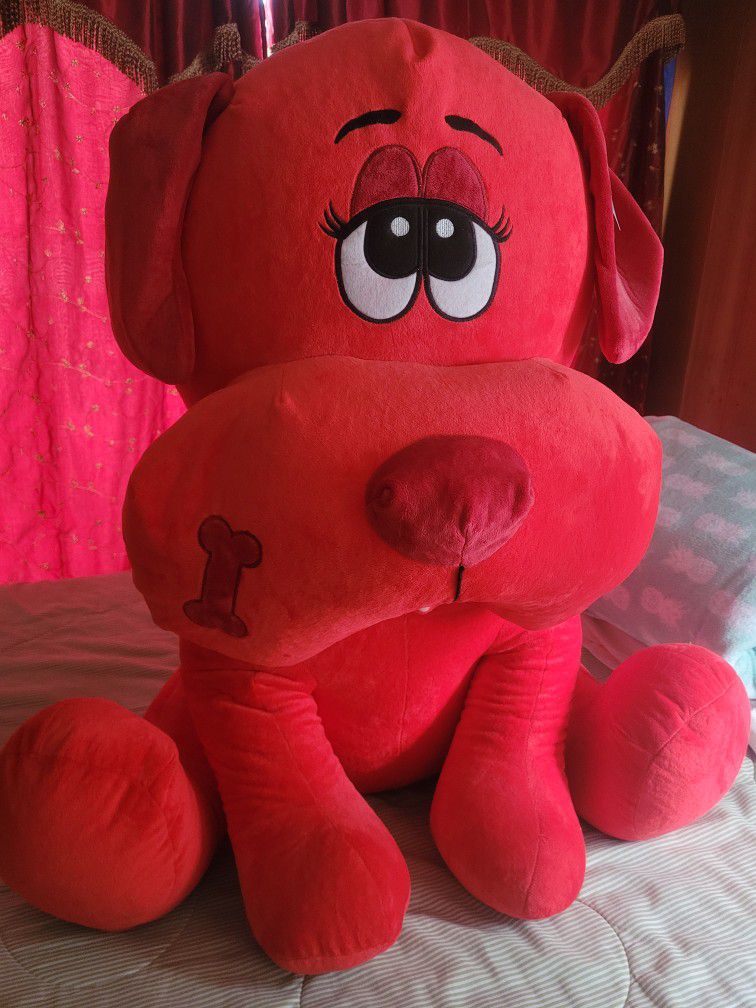 Giant Red Dog Stuffed Animal