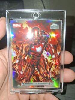 Topps Chrome Fanfare Marvel Iron Man Card