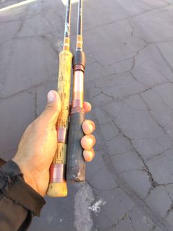 Chocolate trout rods