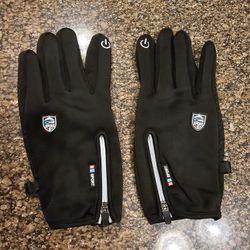 Brand new black/grey mountain bike gloves size L large scooter ATV dirt bike