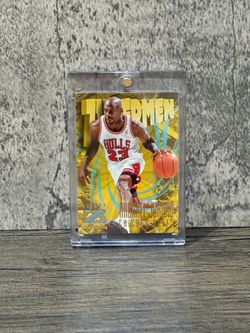1997-98 SkyBox Z-Force Michael Jordan #179 NBA Basketball Card Chicago Bulls