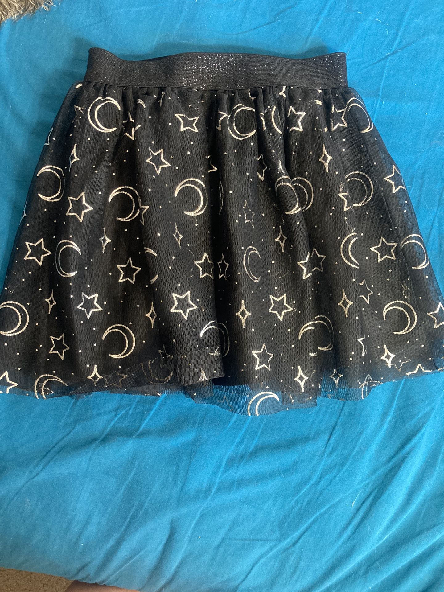 Girls Black And Whike Tutu Skirt