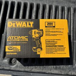 Dewalt ATOMIC 20V MAX  Compact 1/4 in. Impact Driver