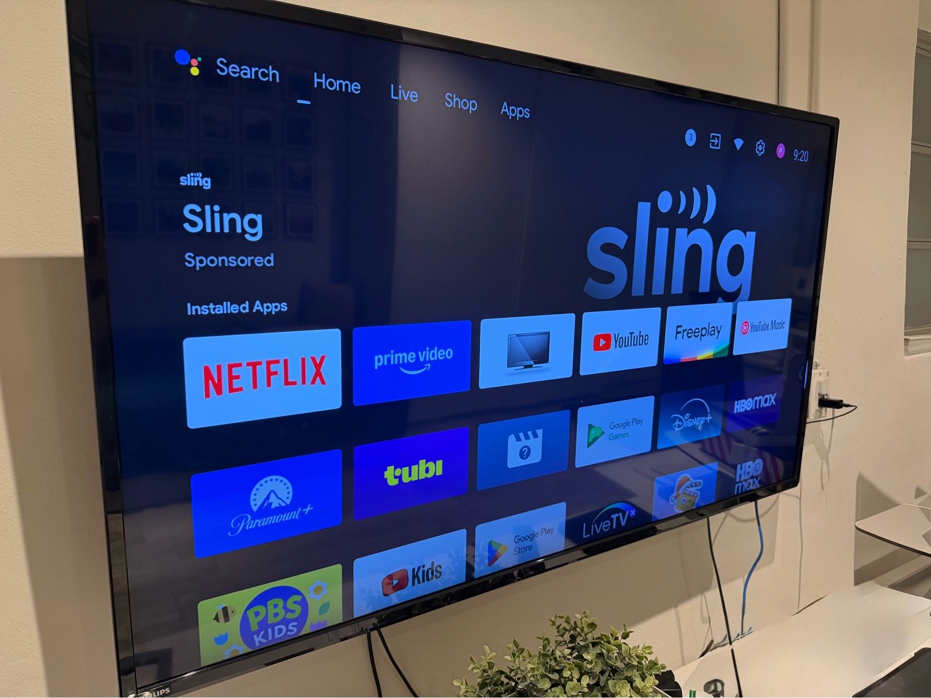 Philips 55inch Smart TV Google