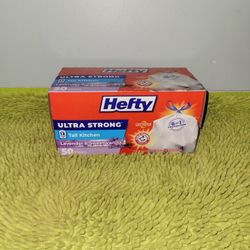 Box 50 Trash Bags 13 Gallons Lavender & Sweet Vanilla Scent