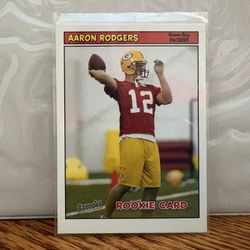 Aaron Rodger’s Bazooka Rookie Card