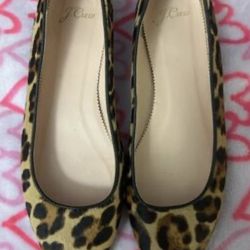 J Crew Leopard Print Flats