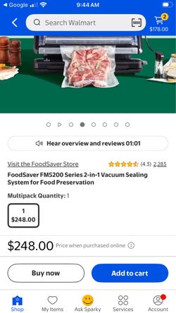 FoodSaver FM5200 Series 2-in-1 Vacuum Sealer