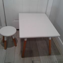 Kids Table Wood Material 