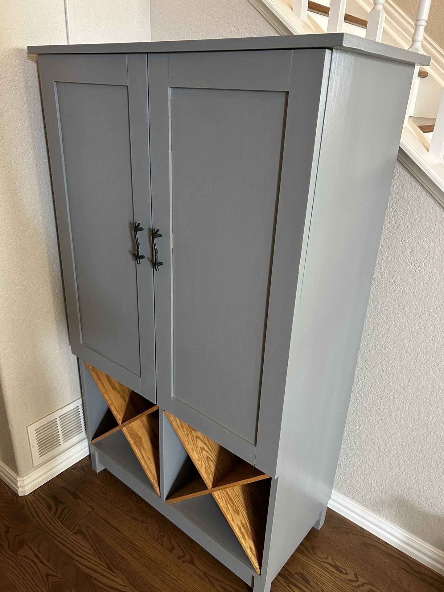 Wine And Liquor Cabinet