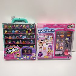 Brand New Shopkins Collector's Case And Happy Places Hollywood Lil Shoppie Doll 